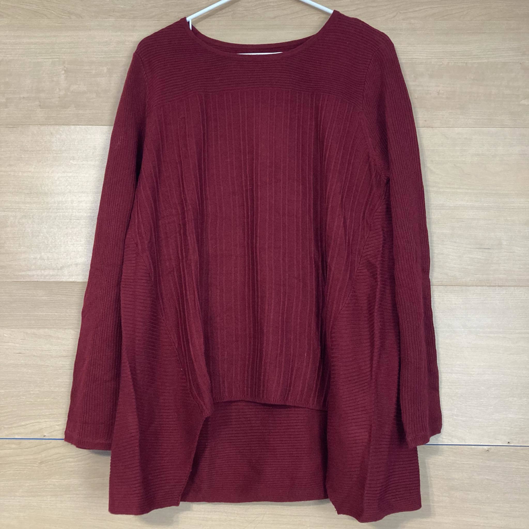 Dana Buchman | Red | Sweater | New | X-Large | Long Sleeve | Women | New